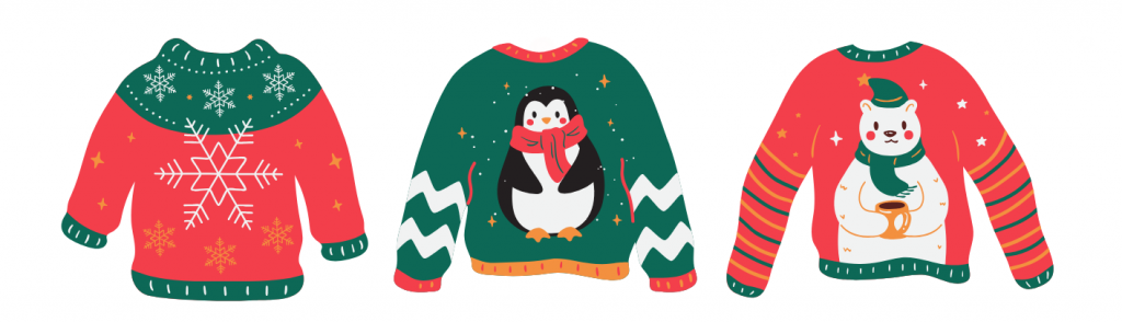 Jolly Christmas jumper swap at Reduce and Recycle hub at Acton Market