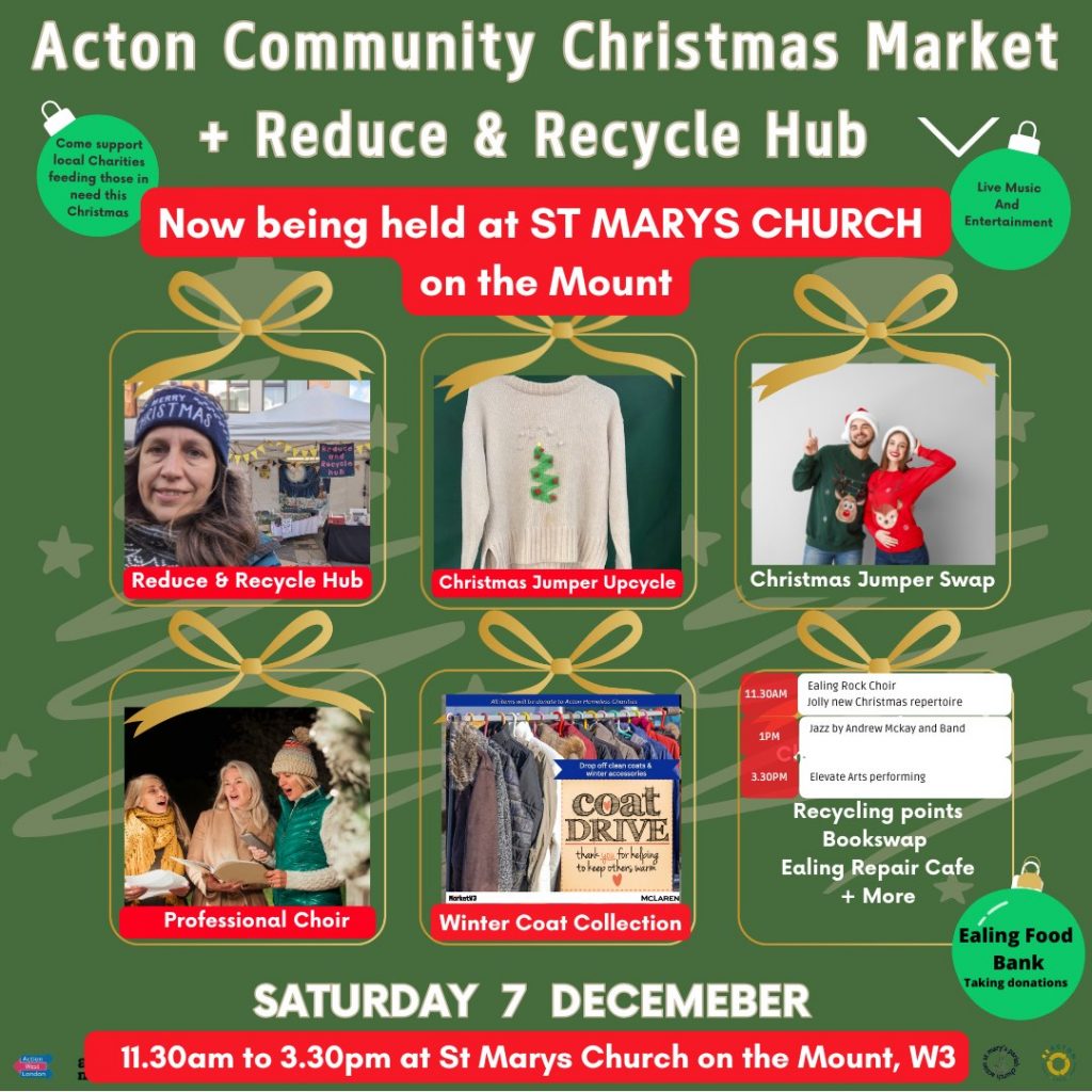 December Reduce and Recycle hub at St Marys'