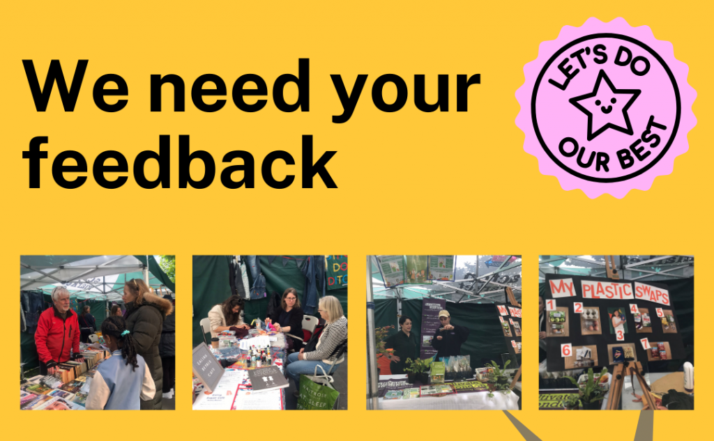 We need your feedback at the Reduce and Recycle hub